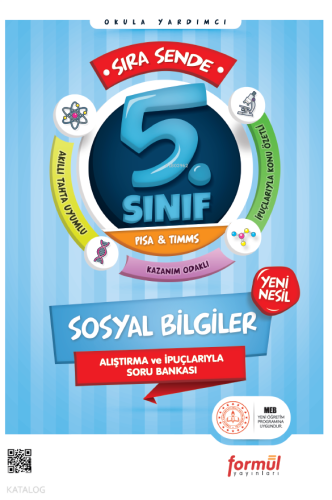 Sıra Sende 5.Sınıf Sosyal Bilgiler Soru Bankası | benlikitap.com