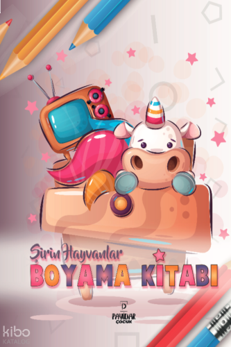 Şirin Hayvanlar Boyama Kitabı