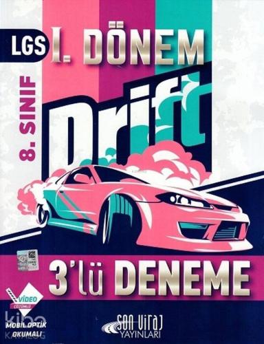 Son Viraj Yayınları 8. Sınıf 1. Dönem LGS Drift 3 lü Deneme Son Viraj 