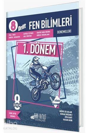 Son Viraj Yayınları 8. Sınıf 1. Dönem LGS Fen Bilimleri Drift 8 li Deneme Son Viraj 