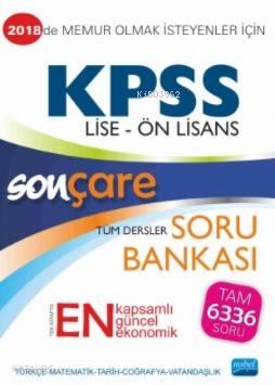 Sonçare KPSS Lise Ön Lisans Tüm Dersler Soru Bankası | benlikitap.com