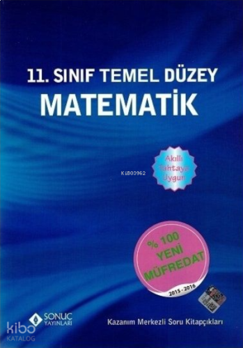 Sonuç Yayınları 11.Sınıf Temel Düzey Matematik Modüler Set | benlikita