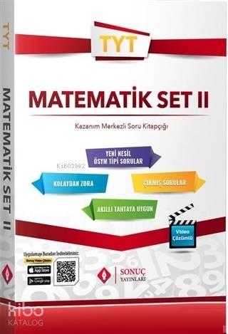 Sonuç Yayınları TYT Matematik Set 2 Kazanım Merkezli Soru Kitapçığı So