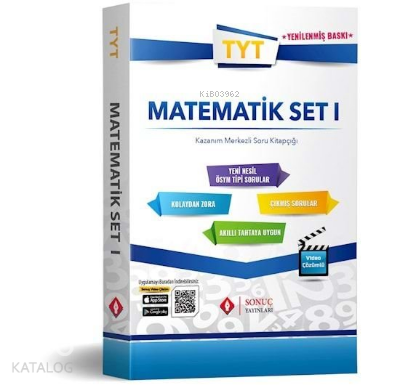 Sonuç Yayınları TYT Matematik Set - I | benlikitap.com