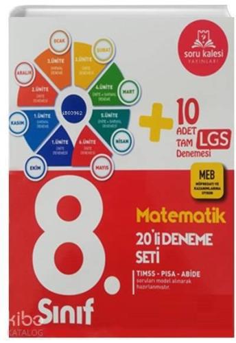 Soru Kalesi Yayınları Matematik 20'li Deneme Seti Soru Kalesi
