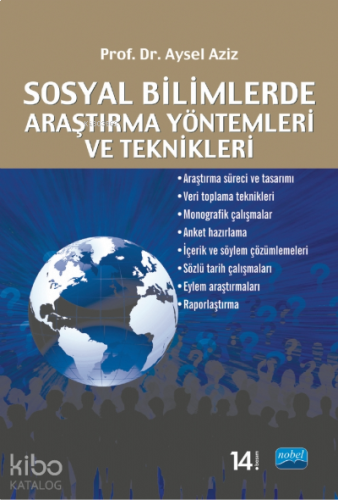 Sosyal Bilimlerde Araştırma Yöntemleri ve Teknikleri