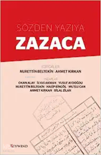 Sözden Yazıya Zazaca | benlikitap.com