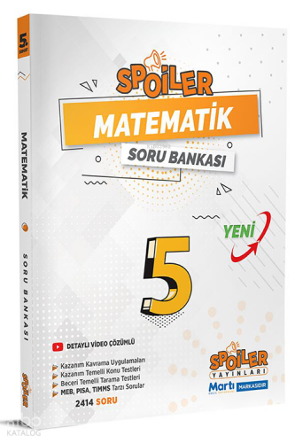 Spoiler 5. Sınıf Matematik Soru Bankası | benlikitap.com