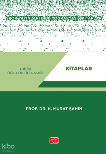 Spor Yayınları Bibliyografyası - Kitaplar