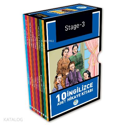 Stage 3 - İngilizce Hikaye Seti 10 Kitap | benlikitap.com