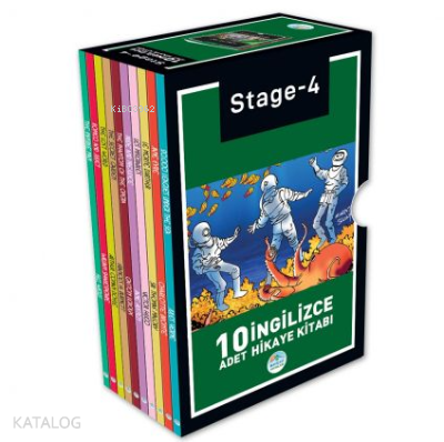 Stage 4 İngilizce Hikaye Seti (10 Kitap Takım)