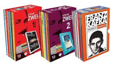 Stefan Zweig 1-2 ve Franz Kafka Seti 30 Kitap | benlikitap.com