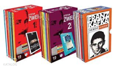 Stefan Zweig 1-2 ve Franz Kafka Seti 30 Kitap | benlikitap.com