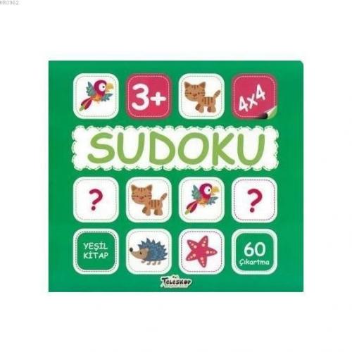Sudoku 4x4 - Yeşil Kitap | benlikitap.com
