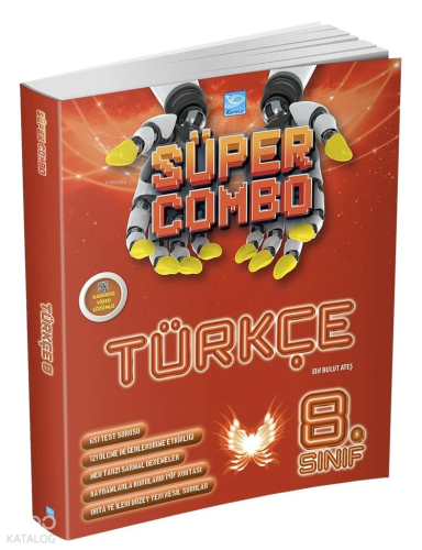 Süper Combo Türkçe 8. Sınıf Soru Kitabı | benlikitap.com