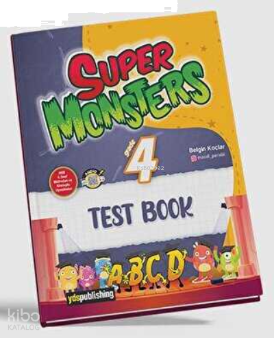 Super Monsters Grade 4 Test Book | benlikitap.com