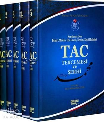 Tac Tercemesi ve Şerhi (5 Cilt, Ciltli, Tam Metin, Şamua)
