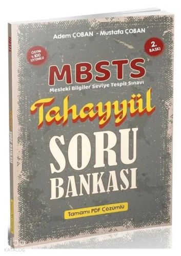 Tahayyül MBSTS Soru Bankası