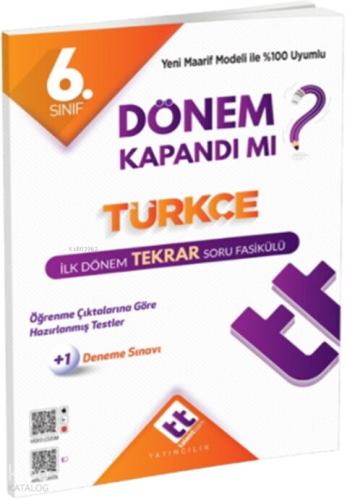 Talentteam 6. Sınıf Türkçe İlk Dönem Tekrar Fasikülü | benlikitap.com