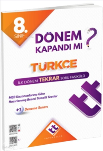 Talentteam 8. Sınıf Türkçe İlk Dönem Tekrar Fasikülü | benlikitap.com