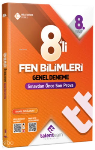 Talentteam Yayınları 8. Sınıf TT Fen Bilimleri 8'li Genel Deneme | ben