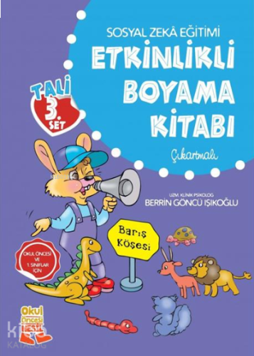 Tali 3. Set - Etkinlikli Boyama Kitabı;Çıkartmalı