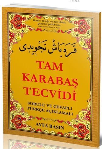 Tam Karabaş Tecvidi (Ayfa-046, Türkçeli) | benlikitap.com