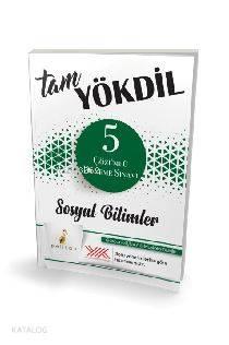 Tam YÖKDİL Sosyal Bilimler 5 Çözümlü Deneme