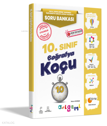 Tammat Origami 10. Sınıf Coğrafya Soru Bankası | benlikitap.com