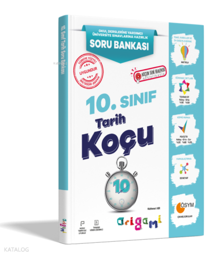 Tammat Origami 10. Sınıf Tarih Soru Bankası | benlikitap.com