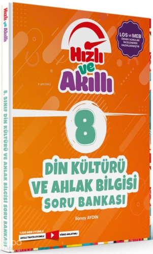 Tammat Yayıncılık 8. Sınıf LGS Din Kültürü ve Ahlak Bilgisi Hızlı ve Akıllı Soru Bankası