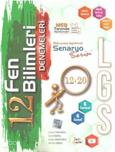 Tanım Yayınları 8. Sınıf LGS Fen Bilimleri 12 x 20 Deneme - 2023 | ben
