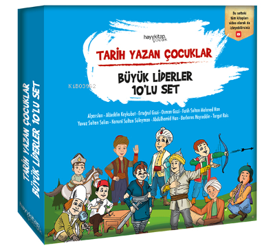 Tarih Yazan Çocuklar – Büyük Liderler 10’lu Set | benlikitap.com