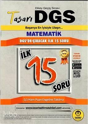 Tasarı DGS Matematik İlk 15 Soru Kitapçığı | benlikitap.com