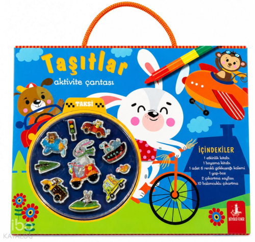 Taşıtlar Aktivite Çantası | benlikitap.com