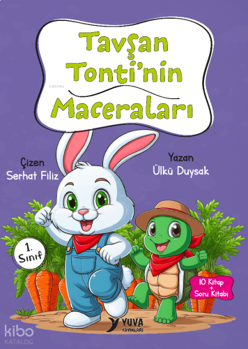 Tavşan Tonti'nin Maceraları;10 Kitap + Soru Kitabı | benlikitap.com