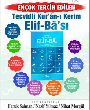 Tecvidli Kur'ân-ı Kerim Elif-Bâ'sı | benlikitap.com