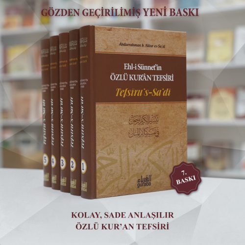 Tefsirus Sadi (5 Cilt); Özlü Kur'an Tefsiri | benlikitap.com