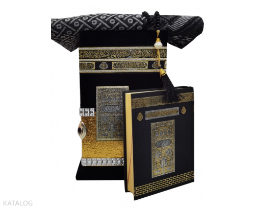 Tek Kademeli Kabe Maket Kuran-ı Kerim (Çanta Boy) (390Tgold) | benliki