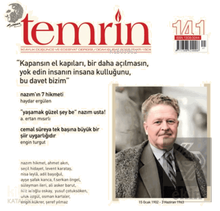 Temrin Düşünce ve Edebiyat Dergisi Sayı: 141 (Ocak - Şubat 2025) | ben