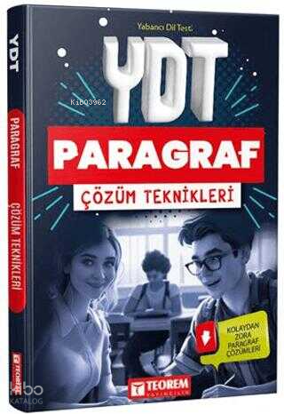 Teorem Yayıncılık YDT Paragraf Çözüm Teknikleri | benlikitap.com