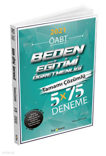 Tercih Akademi 2021 ÖABT Öğretmenlik Alan Bilgisi Beden Eğitimi Tamamı