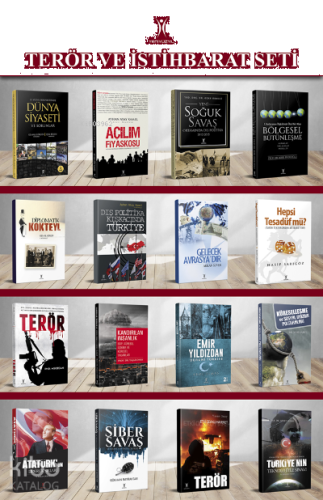 Terör ve İstihbarat 16 Kitap Set