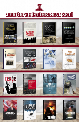 Terör ve İstihbarat 16 Kitap Set | benlikitap.com