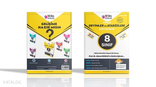 Tetra 8. Sınıf Türkçe Deyimler Ve Atasözleri Soru Bankası