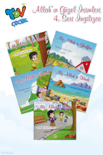 The Beautiful Names Of Allah - Allahın Güzel İsimleri; 4.Seri 5 Kitap İngilizce
