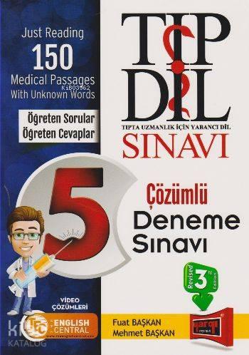 Tıp Dil Sınavı 5 Çözümlü Deneme Sınavı | benlikitap.com
