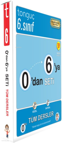 Tonguç Akademi 0'dan 6'ya Konu Anlatımlı Soru Bankası Seti | benlikita
