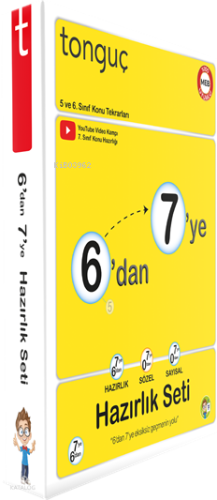 Tonguç Akademi 6'dan 7'ye Hazırlık Seti | benlikitap.com