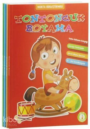 Tontoncuk Boyama Seti - Nokta Birleştirmeli (4 Kitap)